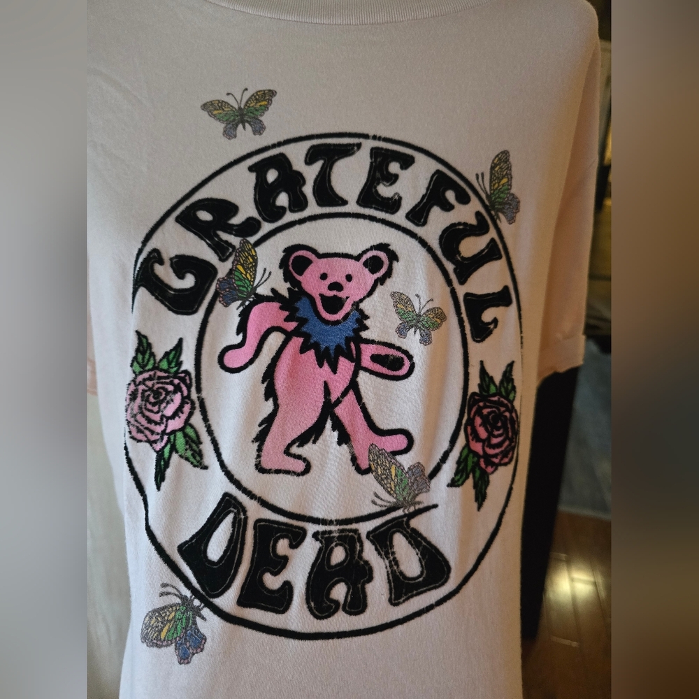 NWT Grateful Dead Butterflies Classic Crew - Picture 6 of 10